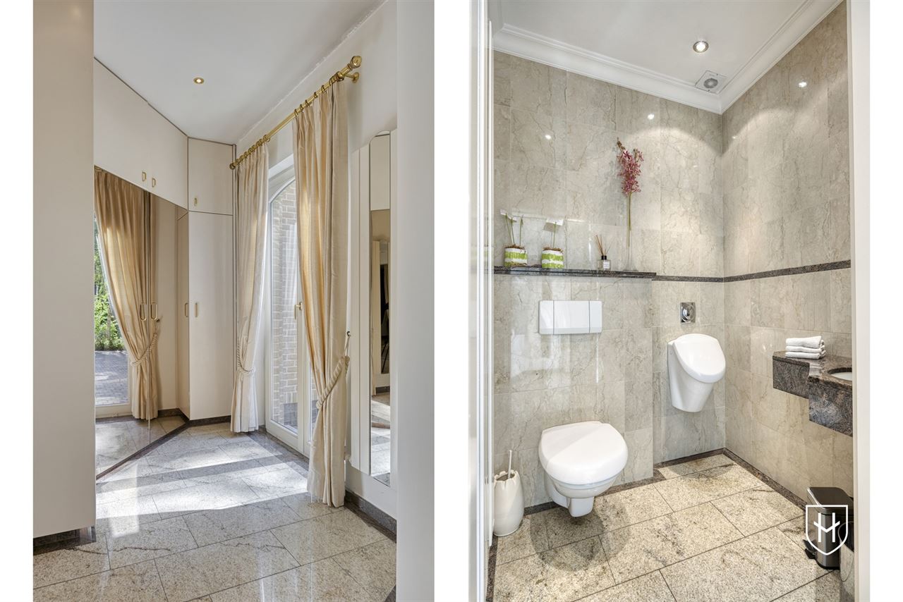 Exclusieve, royale villa in prestigieuze villawijk te Maasmechelen gelegen op een prachtig perceel van 3.859 m², grenzend aan een bosrijk natuurgebied.