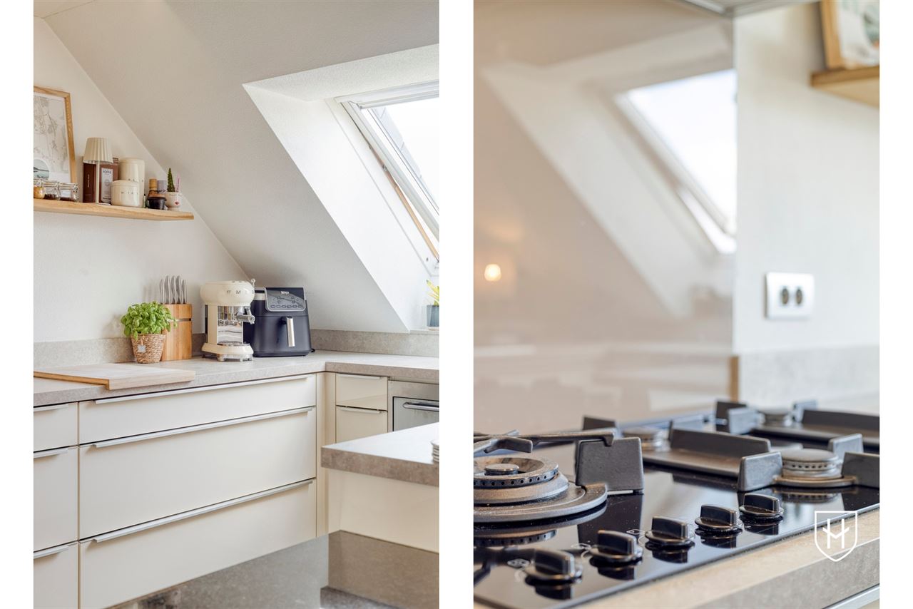 Smaakvol design-penthouse met autostandplaats en twee terrassen, mooi gelegen nabij het centrum van Lanaken