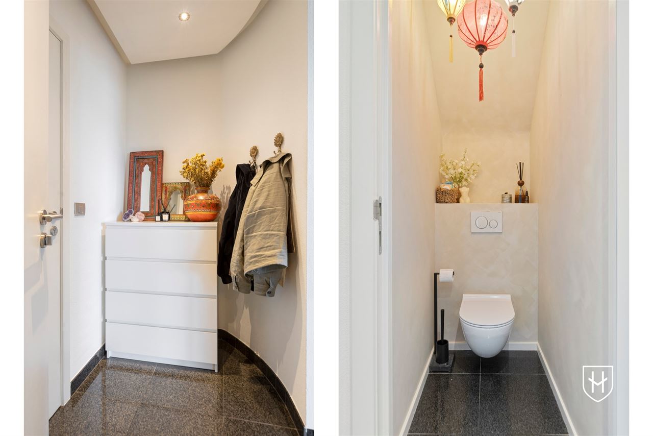 Smaakvol design-penthouse met autostandplaats en twee terrassen, mooi gelegen nabij het centrum van Lanaken