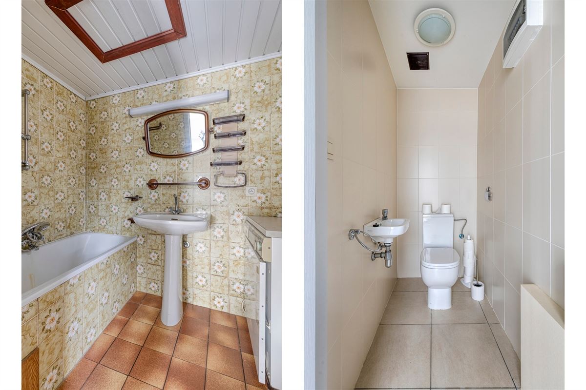 Te renoveren halfopen bebouwing met ruime garage en tuin op 712 m²