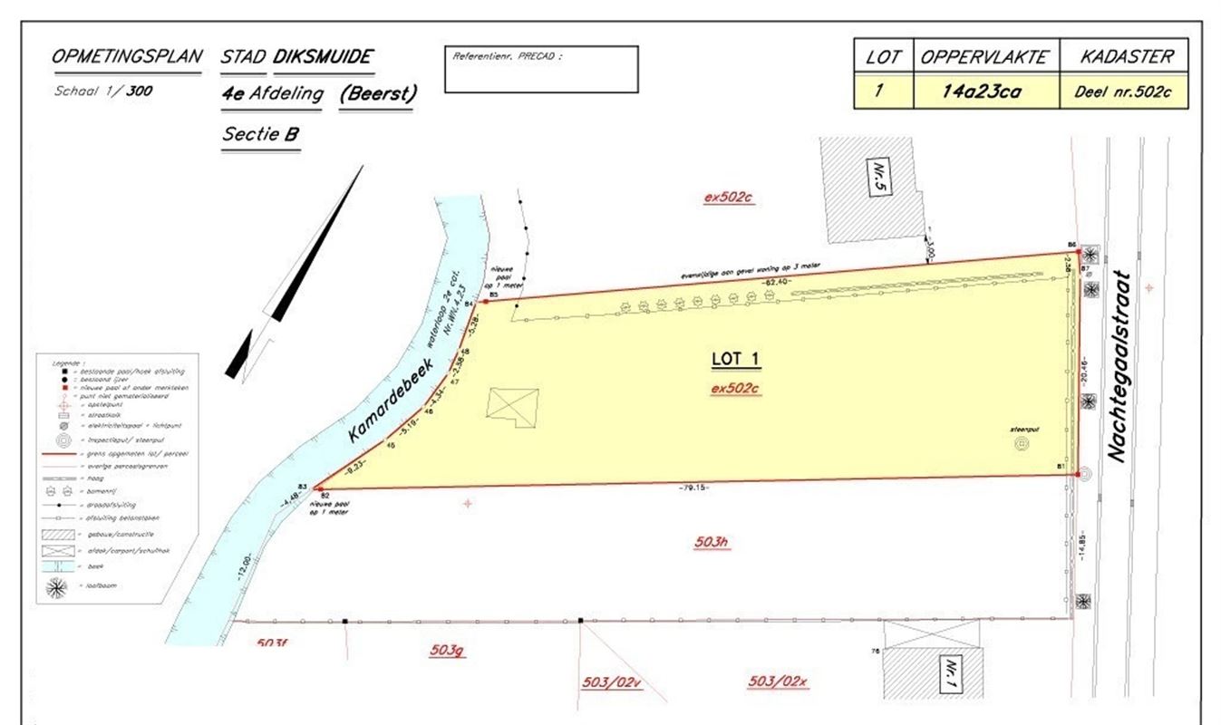 Bouwgrond op 1.423 m²