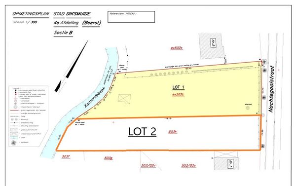 Bouwgrond op 1199 m² in een rustige straat