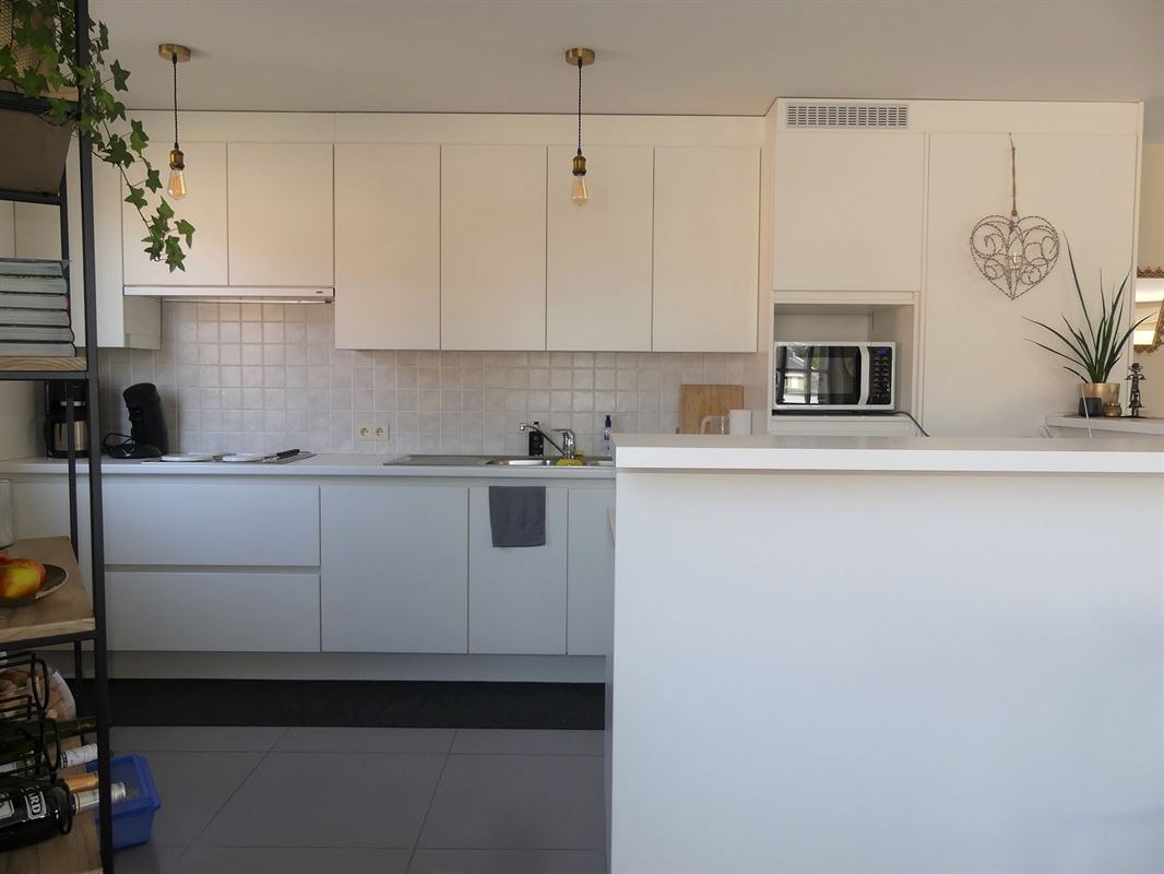 Ruim en lichtrijke appartement op het 1ste verdiep, met garage - 2 à 3 slaapkamers - in de dorpskern van Beerst