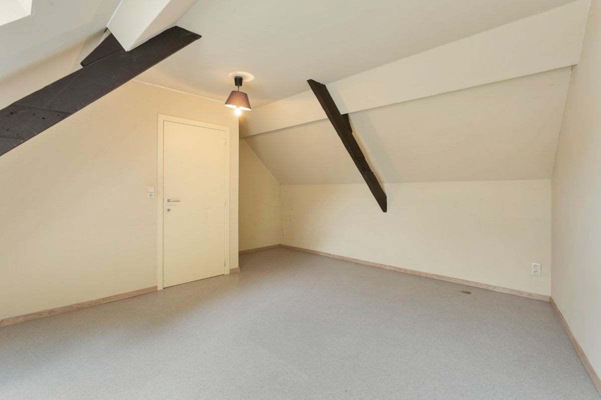 Handelseigendom met bovenliggende woonst/appartement, terras en garage