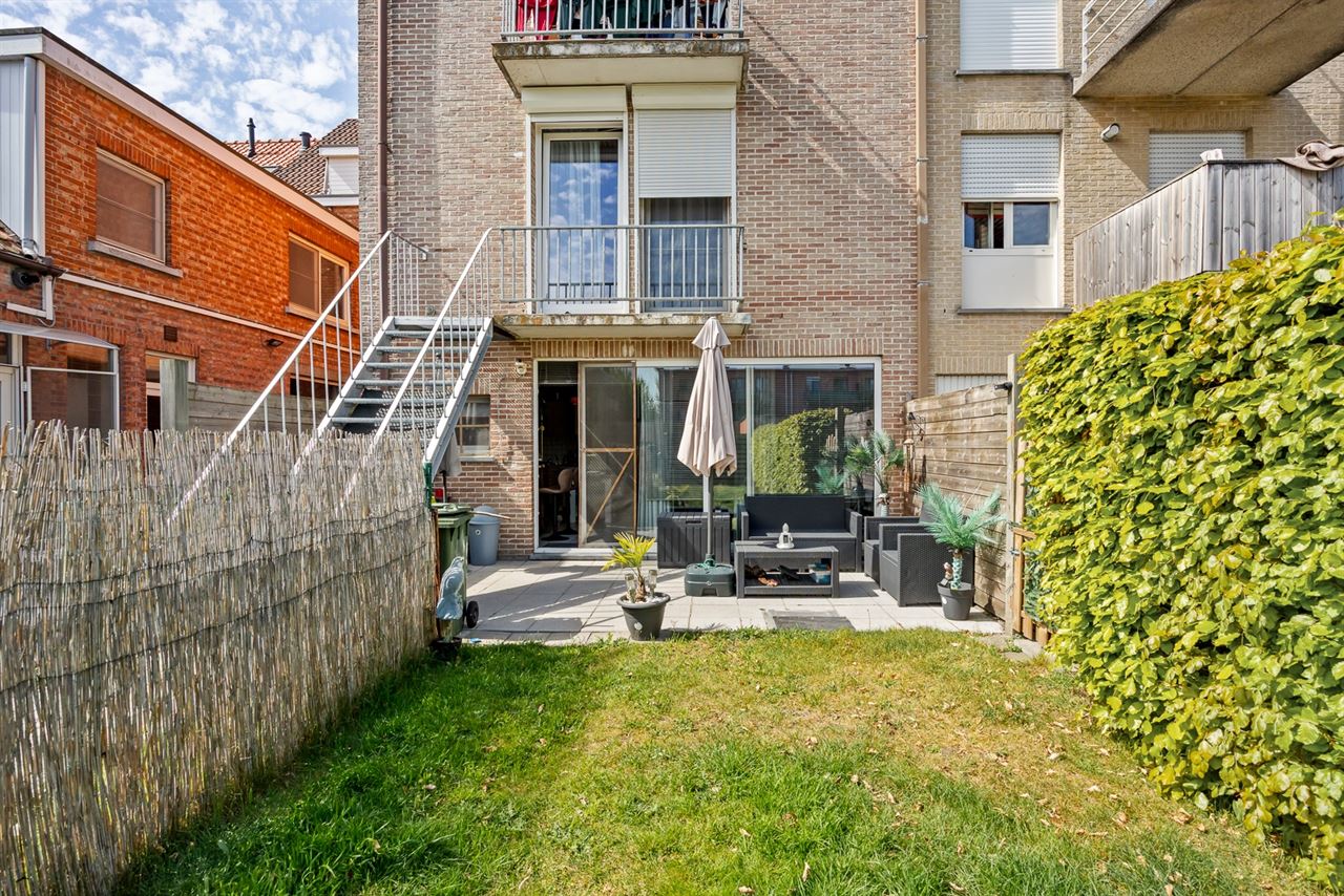 Studio op het gelijkvloers mét tuin in Brasschaat Centrum.