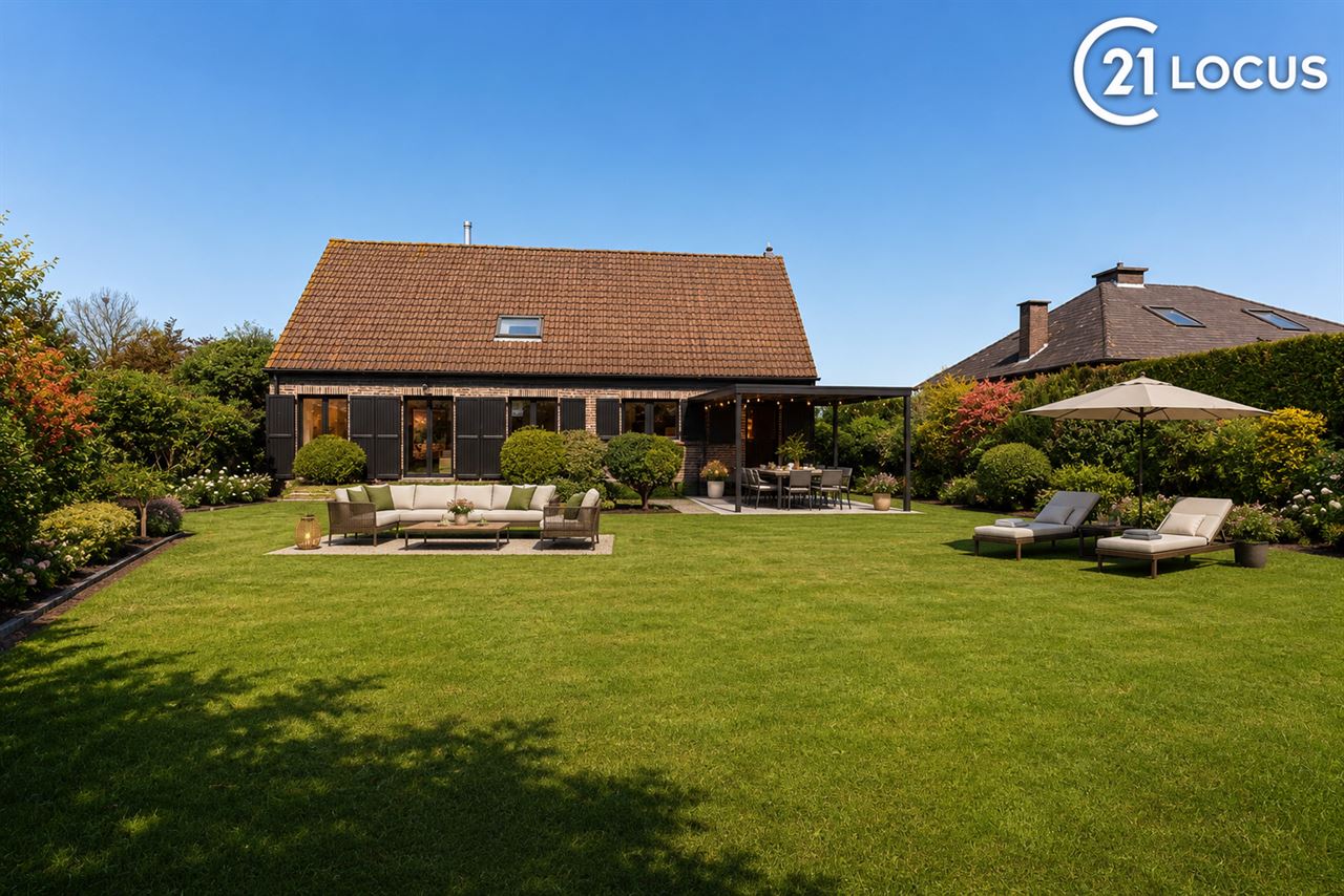 276 m² wooncomfort op 1.025 m² in hartje Melsele