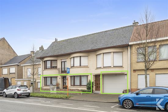 Gigantisch gelijkvloers appartement met tuin.