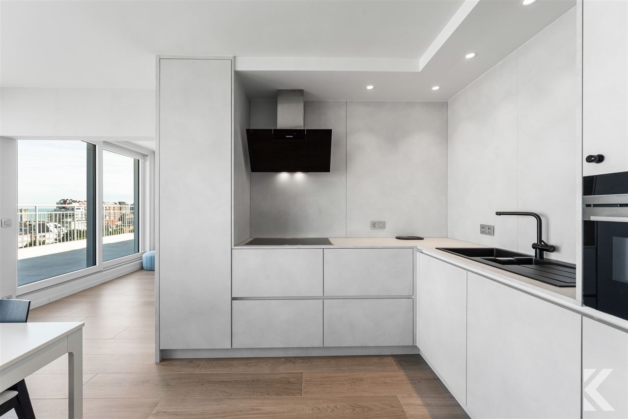 Gerenoveerde penthouse, 65 m2 terrassen, panoramisch zicht
