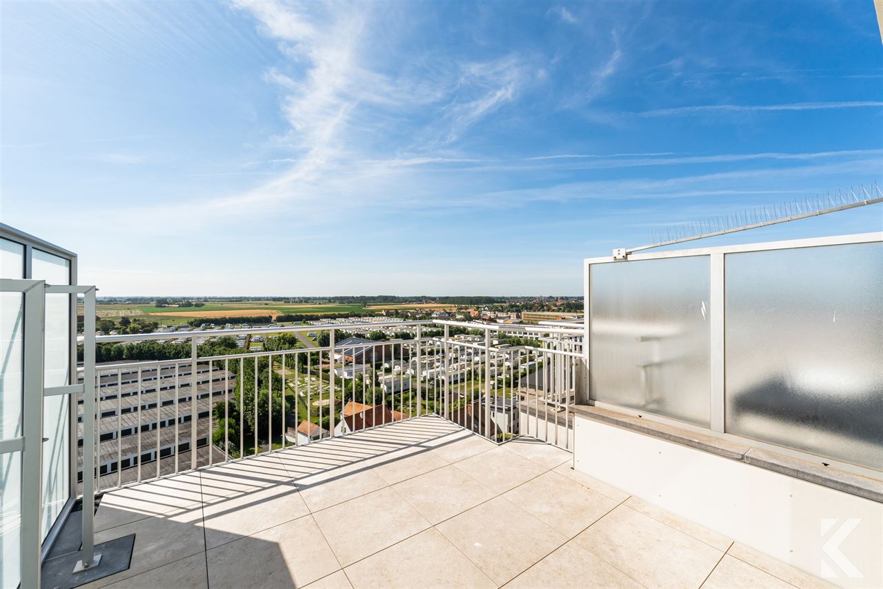 Gerenoveerde penthouse, 65 m2 terrassen, panoramisch zicht