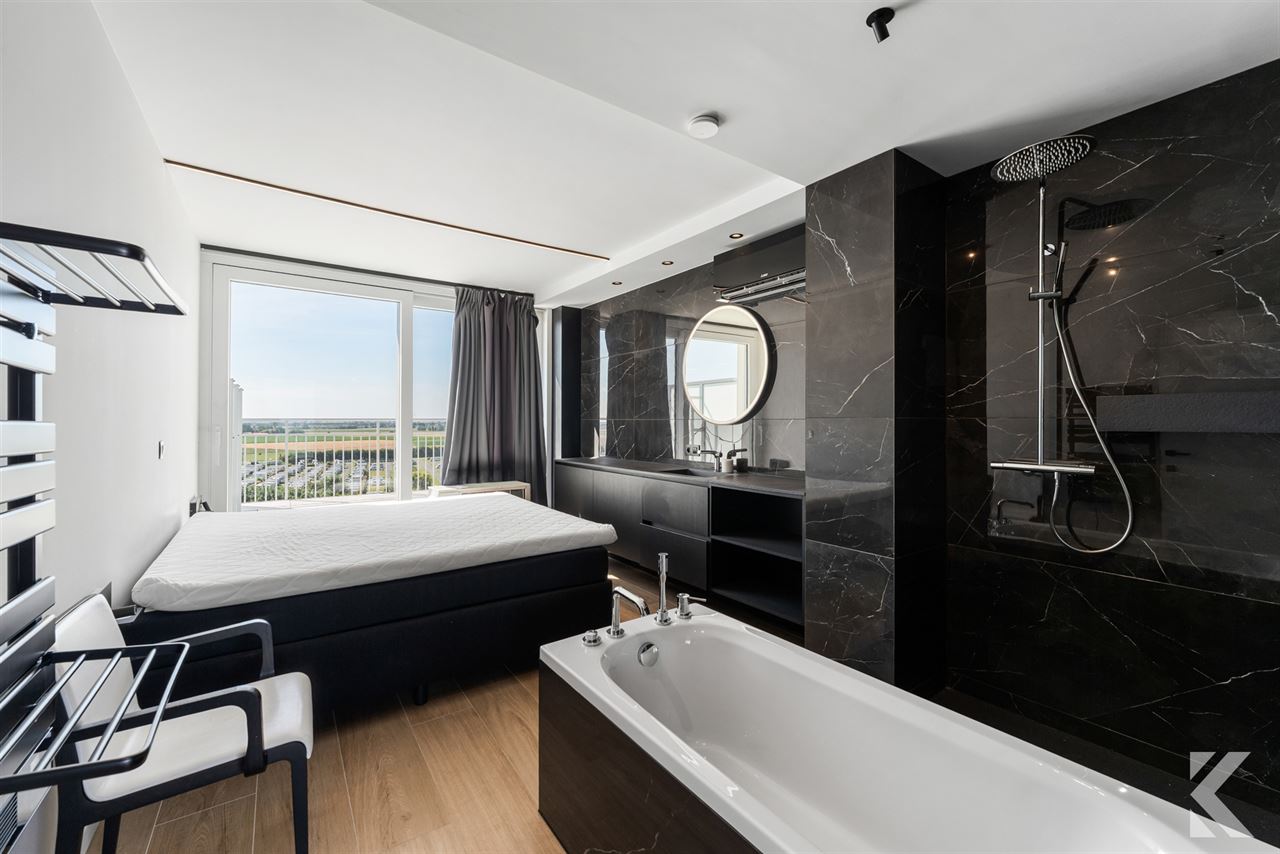 Gerenoveerde penthouse, 65 m2 terrassen, panoramisch zicht
