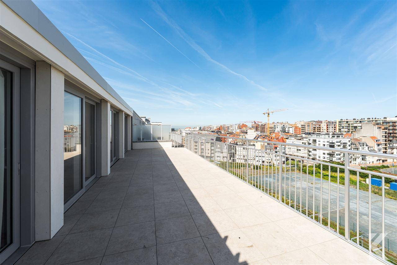 Gerenoveerde penthouse, 65 m2 terrassen, panoramisch zicht