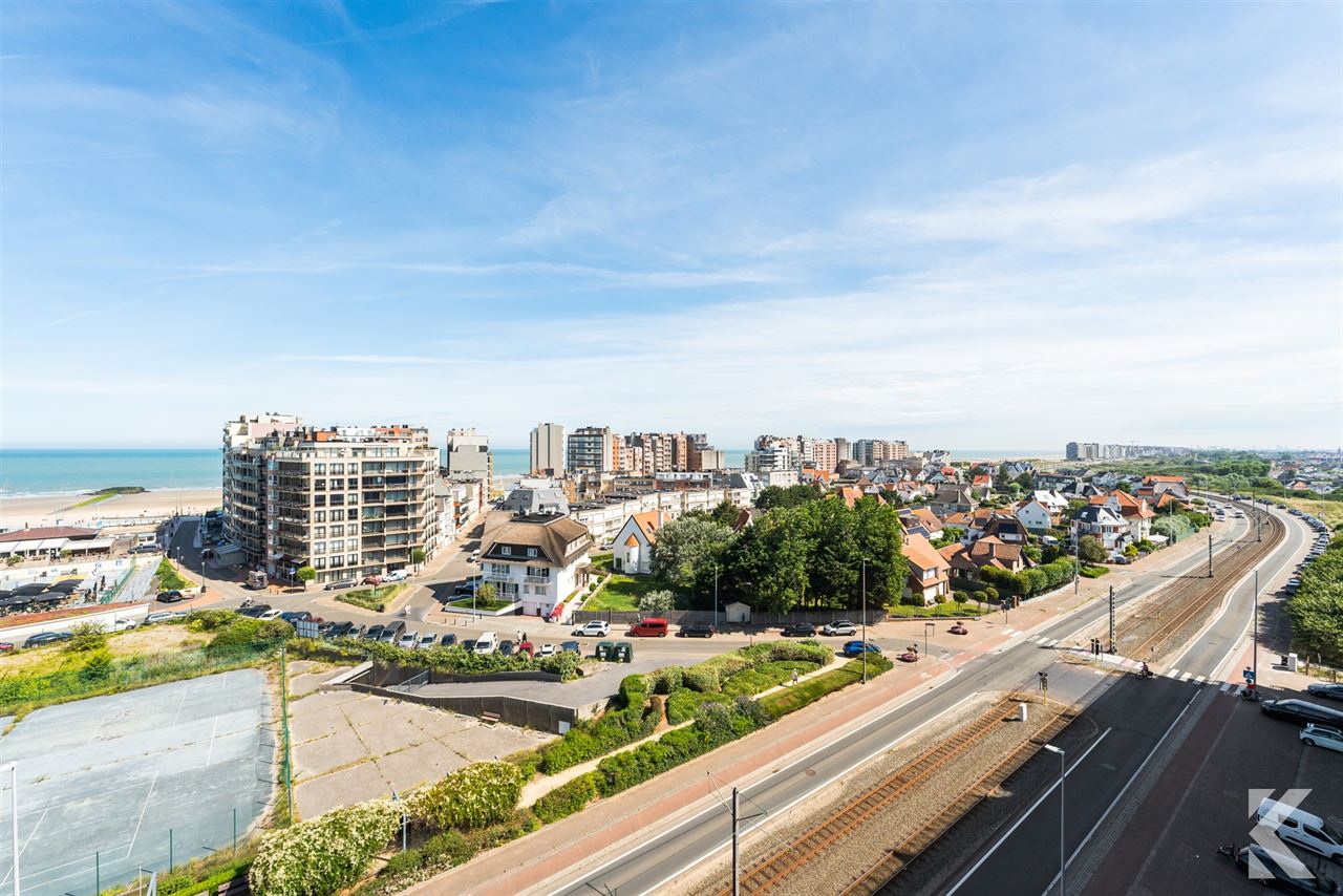 Gerenoveerde penthouse, 65 m2 terrassen, panoramisch zicht