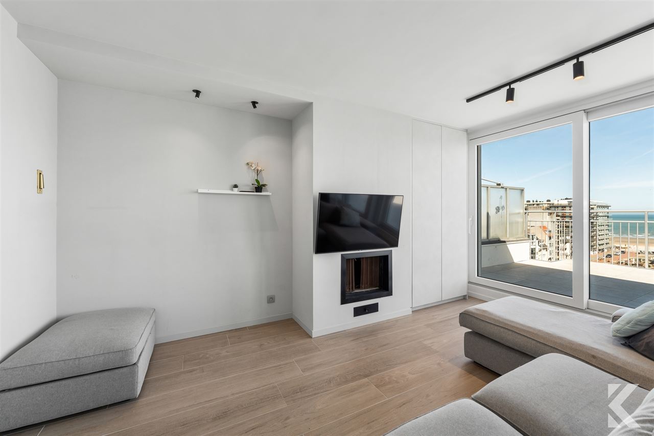 Gerenoveerde penthouse, 65 m2 terrassen, panoramisch zicht