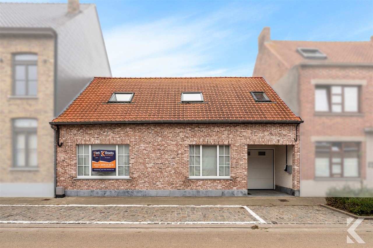 Volledig gerenoveerde woning met tuin, garage, EPC-B