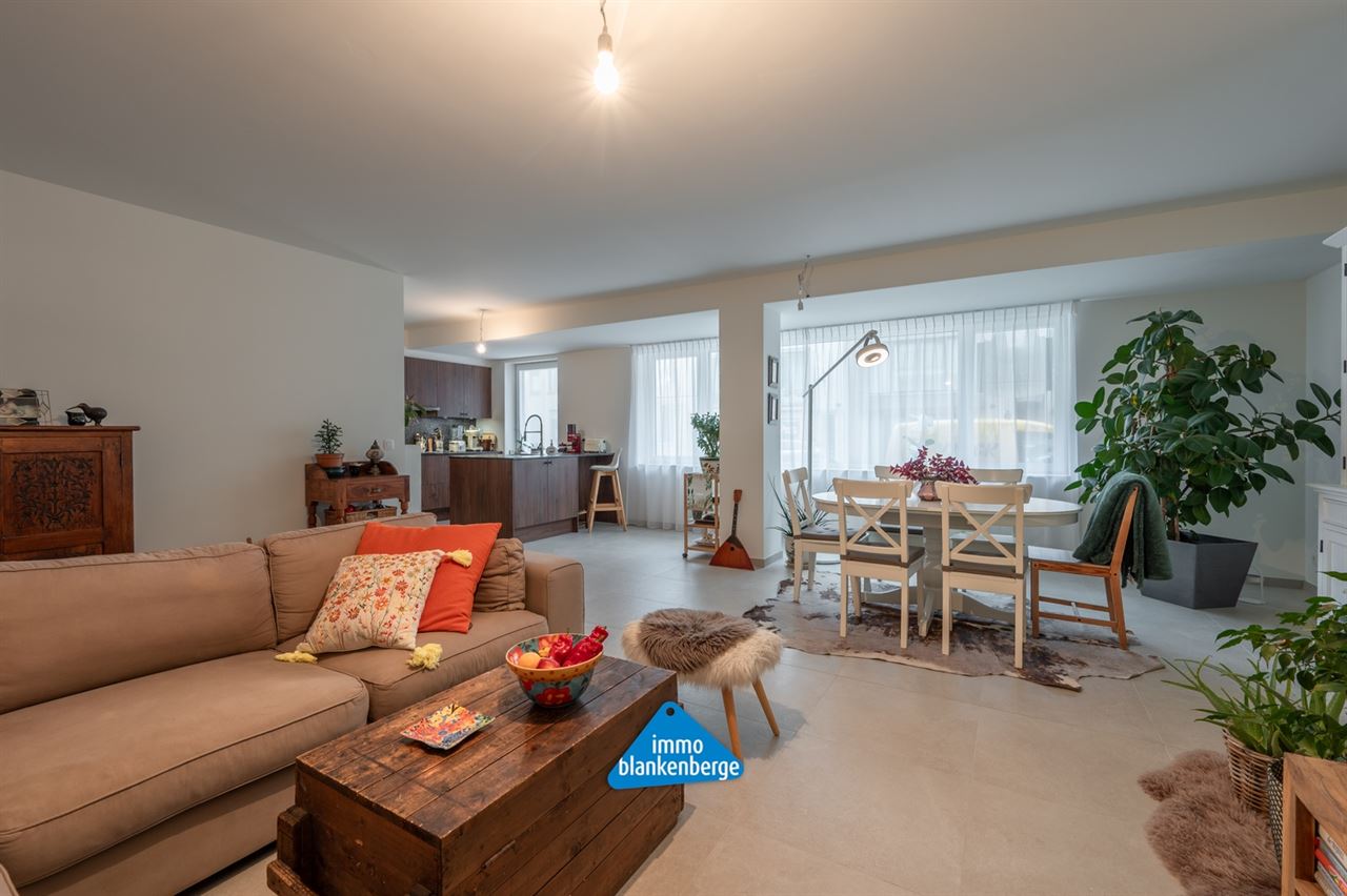 Exclusief gelijkvloers appartement met tuin in Residentie Swan