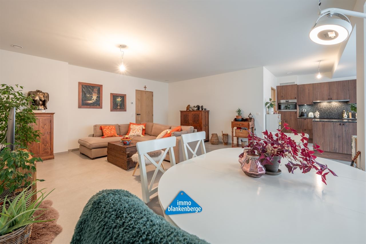Exclusief gelijkvloers appartement met tuin in Residentie Swan