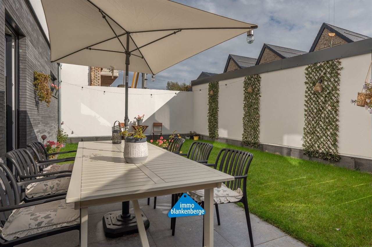 Exclusief gelijkvloers appartement met tuin in Residentie Swan