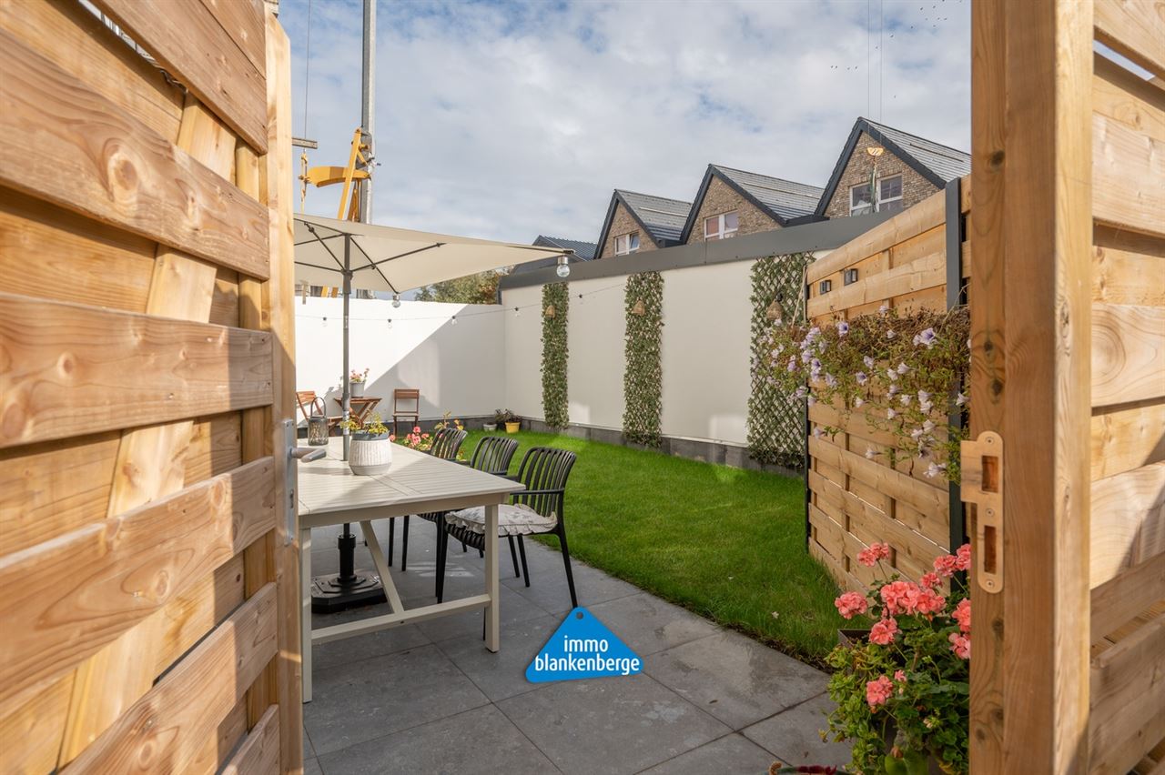 Exclusief gelijkvloers appartement met tuin in Residentie Swan