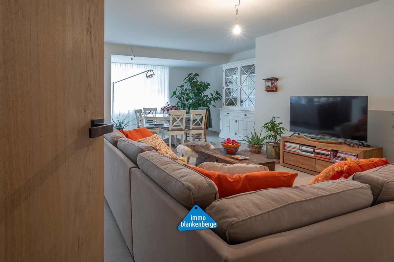 Exclusief gelijkvloers appartement met tuin in Residentie Swan