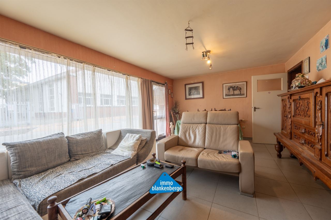 Gelijkvloers appartement op rustige ligging nabij centrum en kust