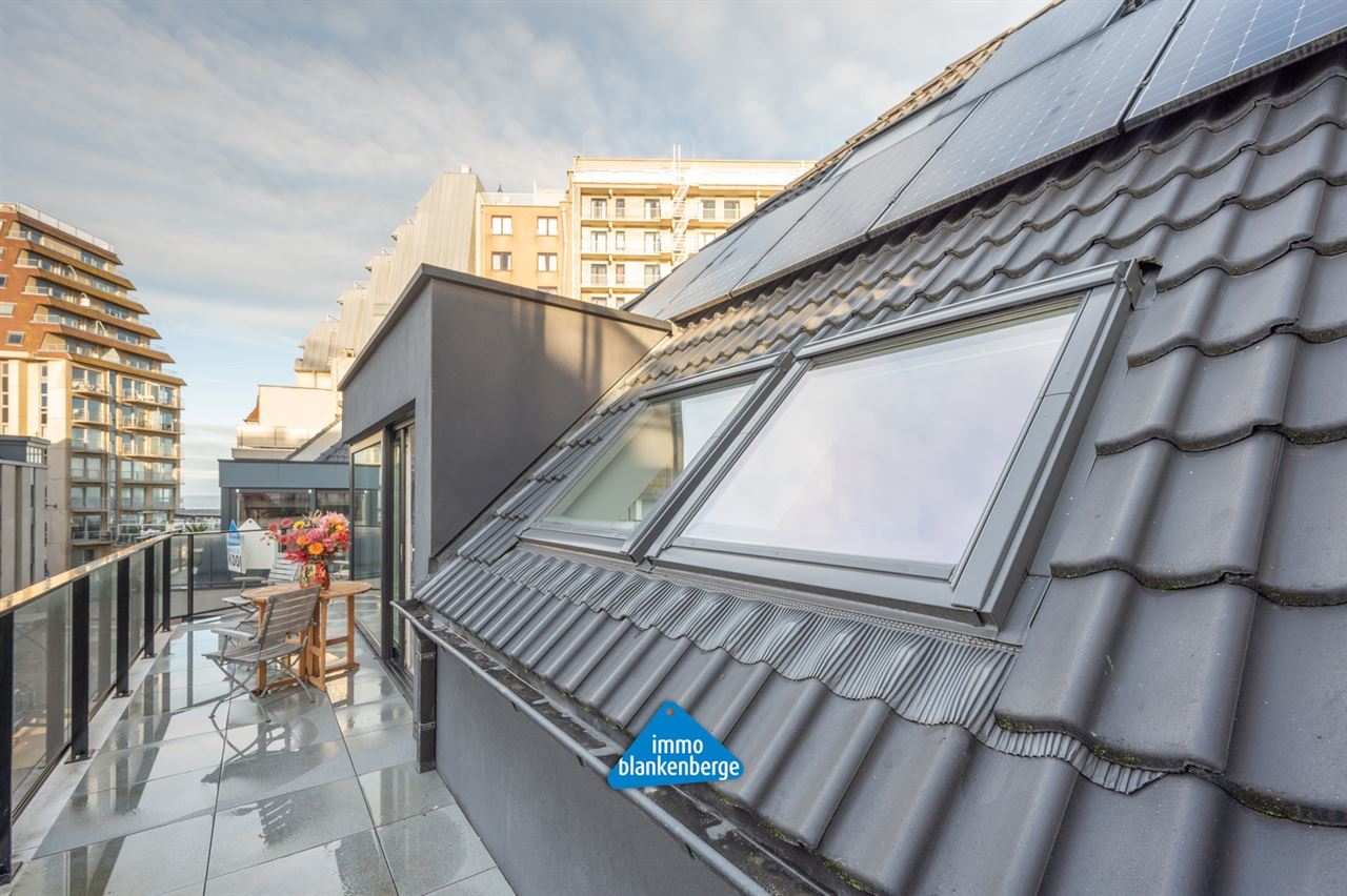 Gemeubelde exclusieve penthouse met garage, twee slaapkamers en terras