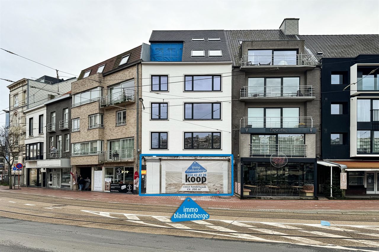 Ruime Commerciële ruimte van Ca. 200m² bij de Jachthaven van Blankenberge
