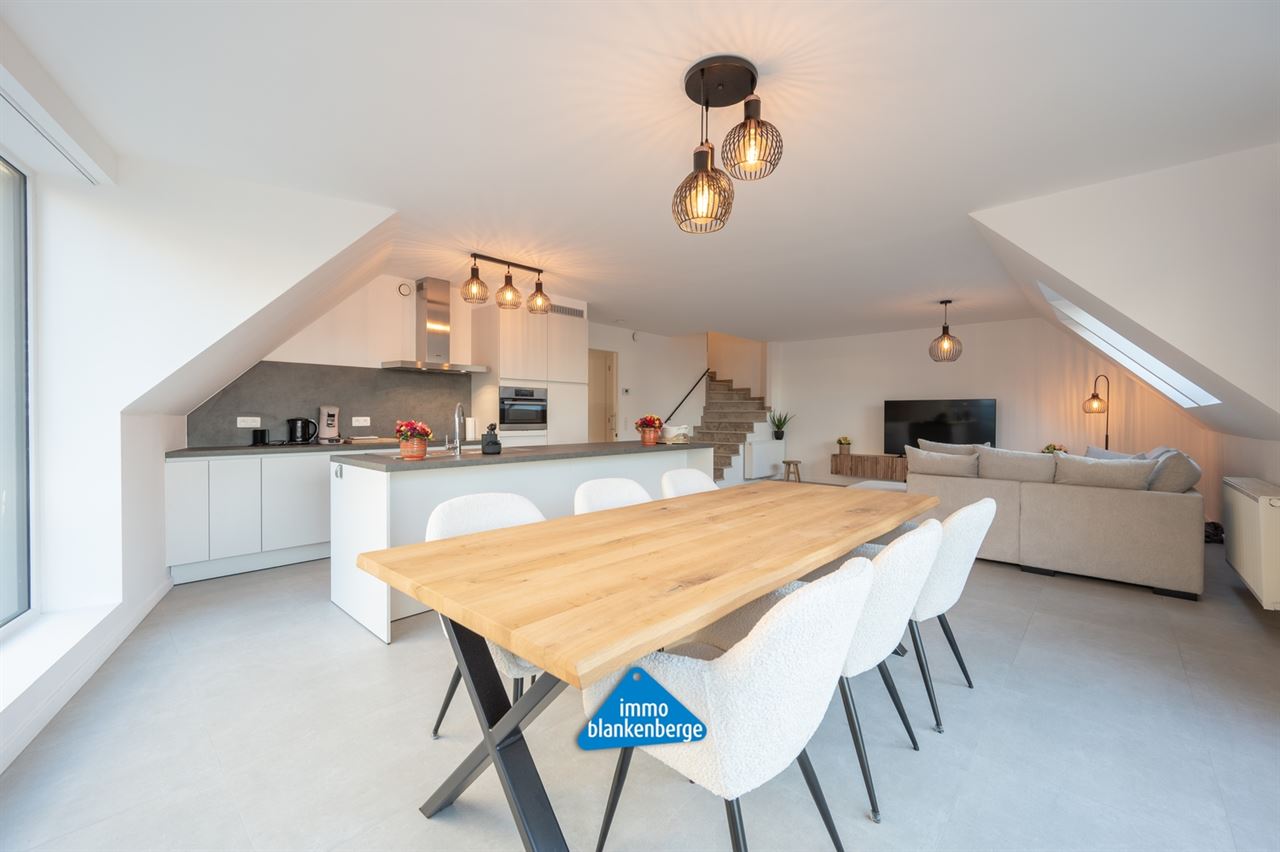 Gemeubelde exclusieve penthouse met garage, twee slaapkamers en terras
