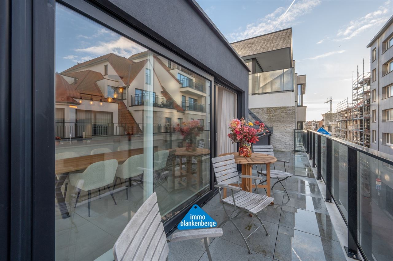 Gemeubelde exclusieve penthouse met garage, twee slaapkamers en terras