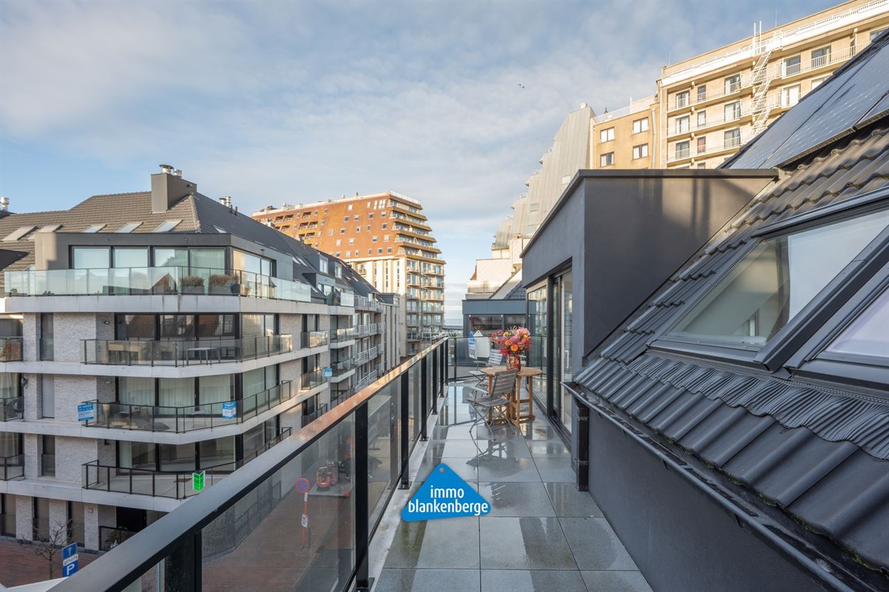 Gemeubelde exclusieve penthouse met garage, twee slaapkamers en terras