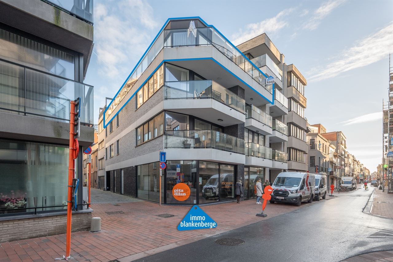 Gemeubelde exclusieve penthouse met garage, twee slaapkamers en terras