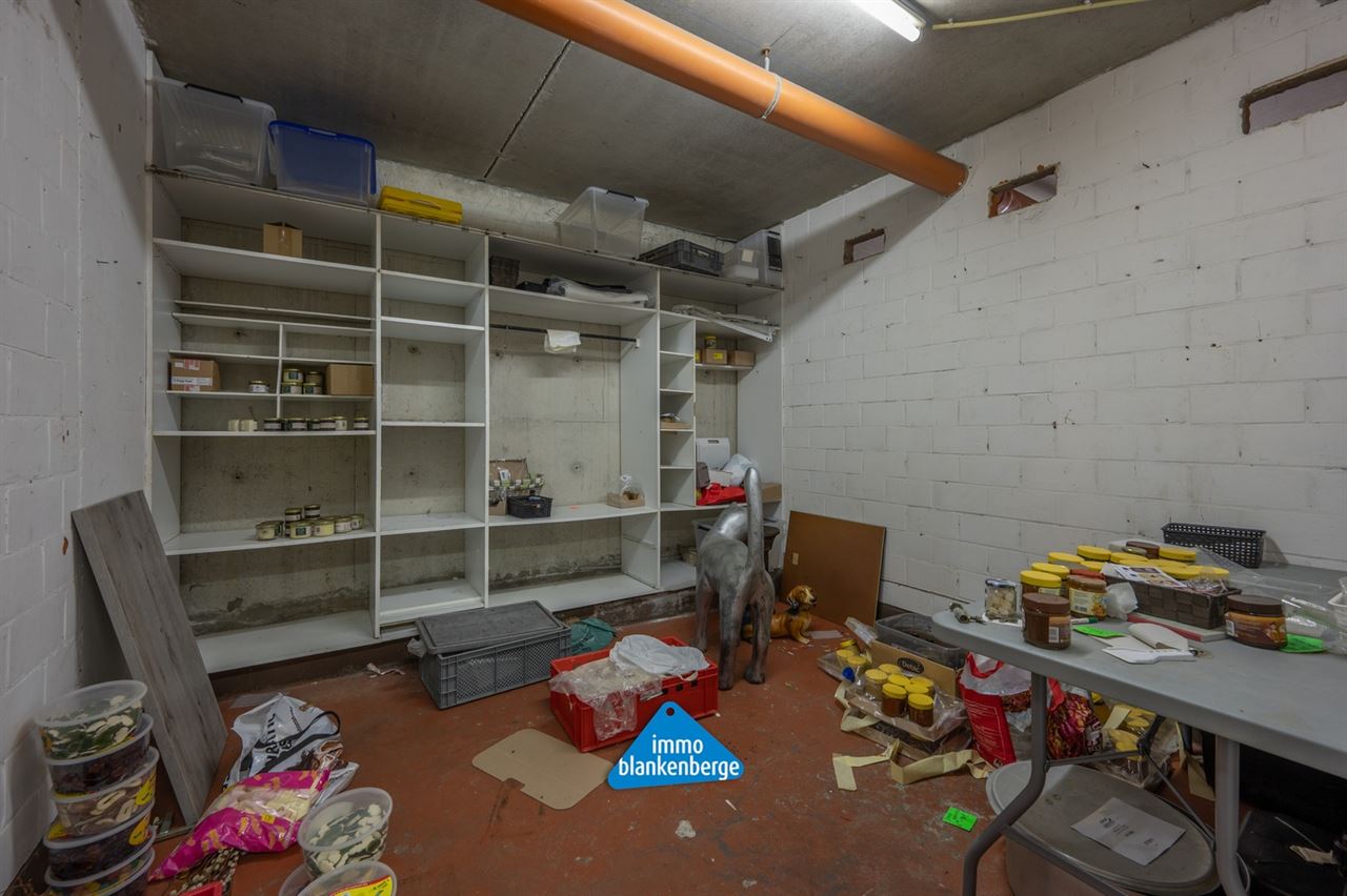 14 ruime kelders te koop in Residentie Spinnaker aan de jachthaven van Blankenberge
