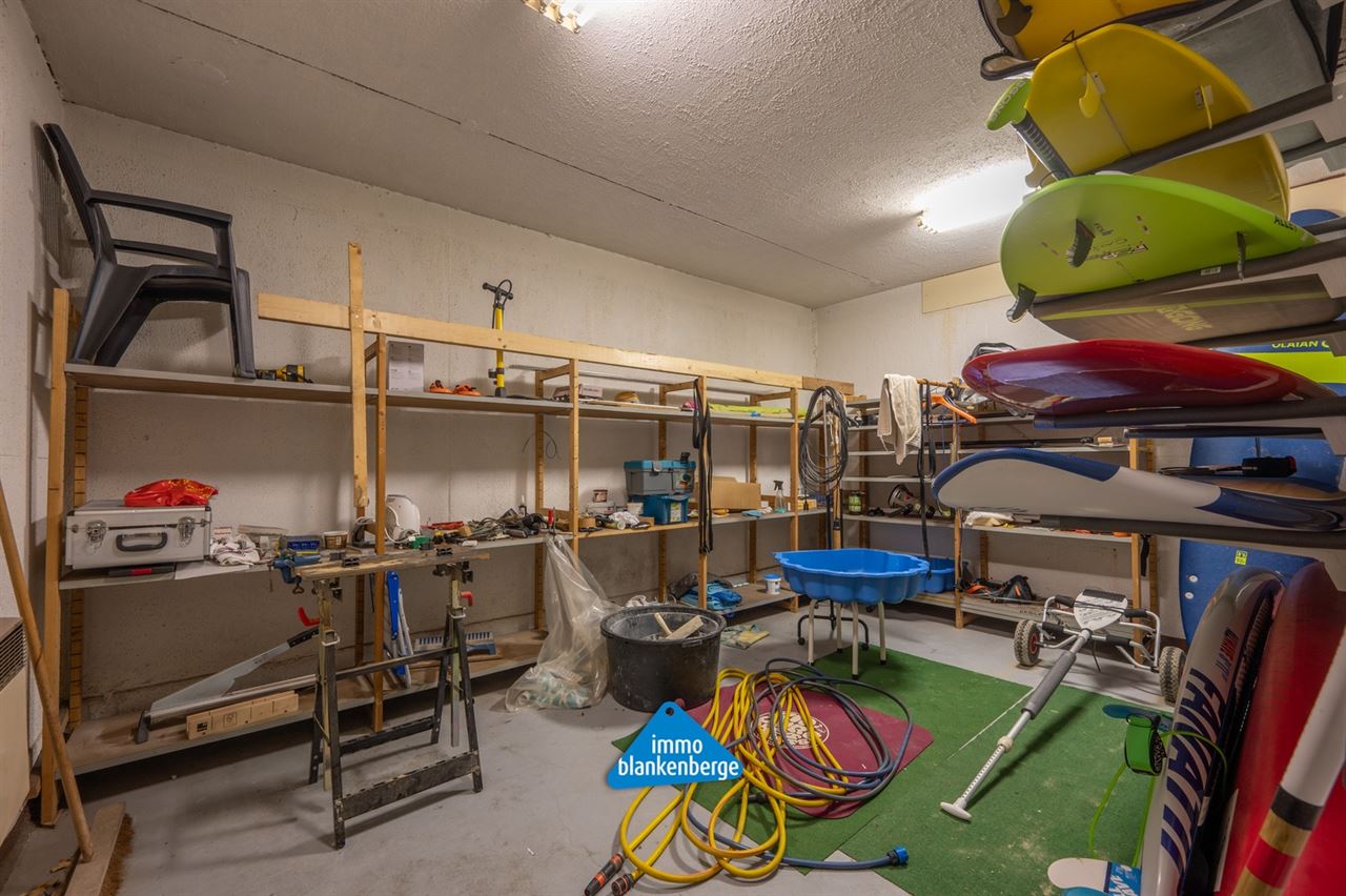 14 ruime kelders te koop in Residentie Spinnaker aan de jachthaven van Blankenberge