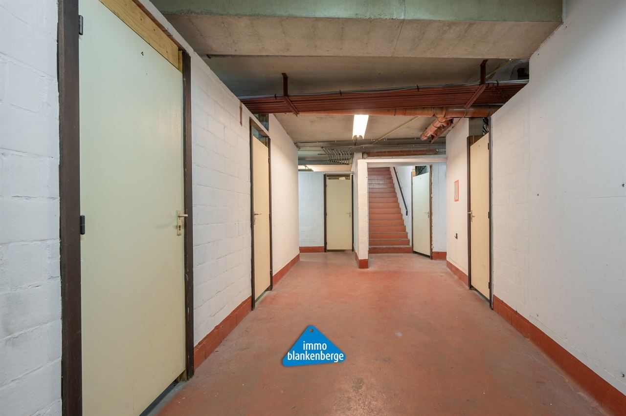 14 ruime kelders te koop in Residentie Spinnaker aan de jachthaven van Blankenberge