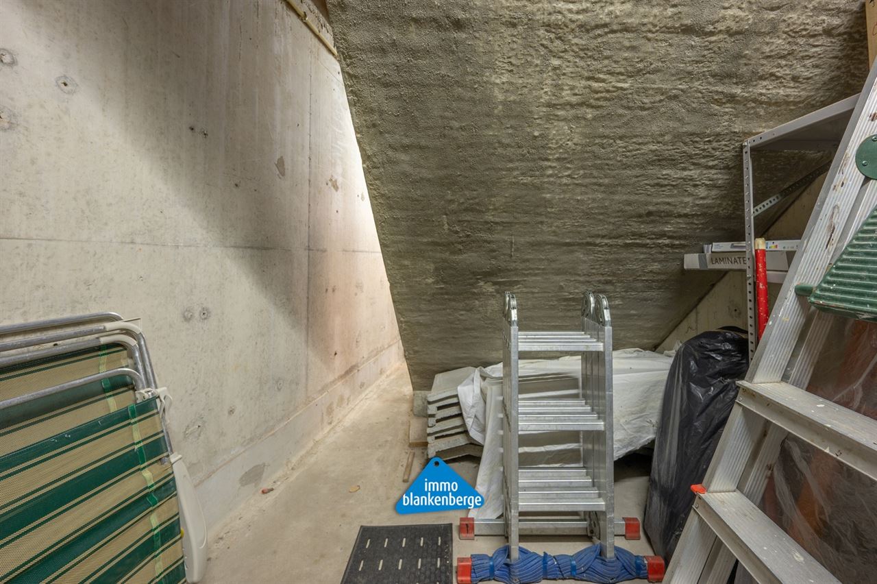 14 ruime kelders te koop in Residentie Spinnaker aan de jachthaven van Blankenberge
