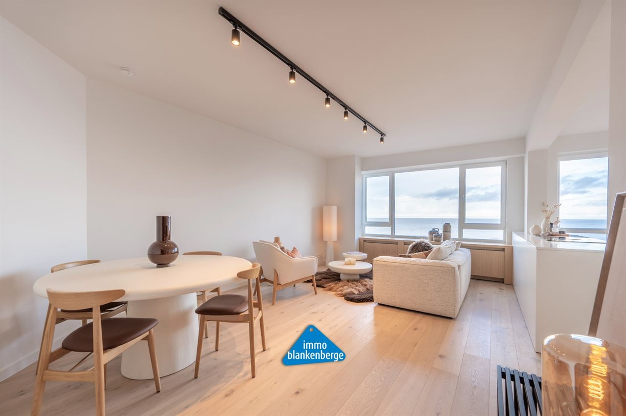 Luxueus appartement met 3 slaapkamers op de Zeedijk in Blankenberge met adembenemend zeezicht