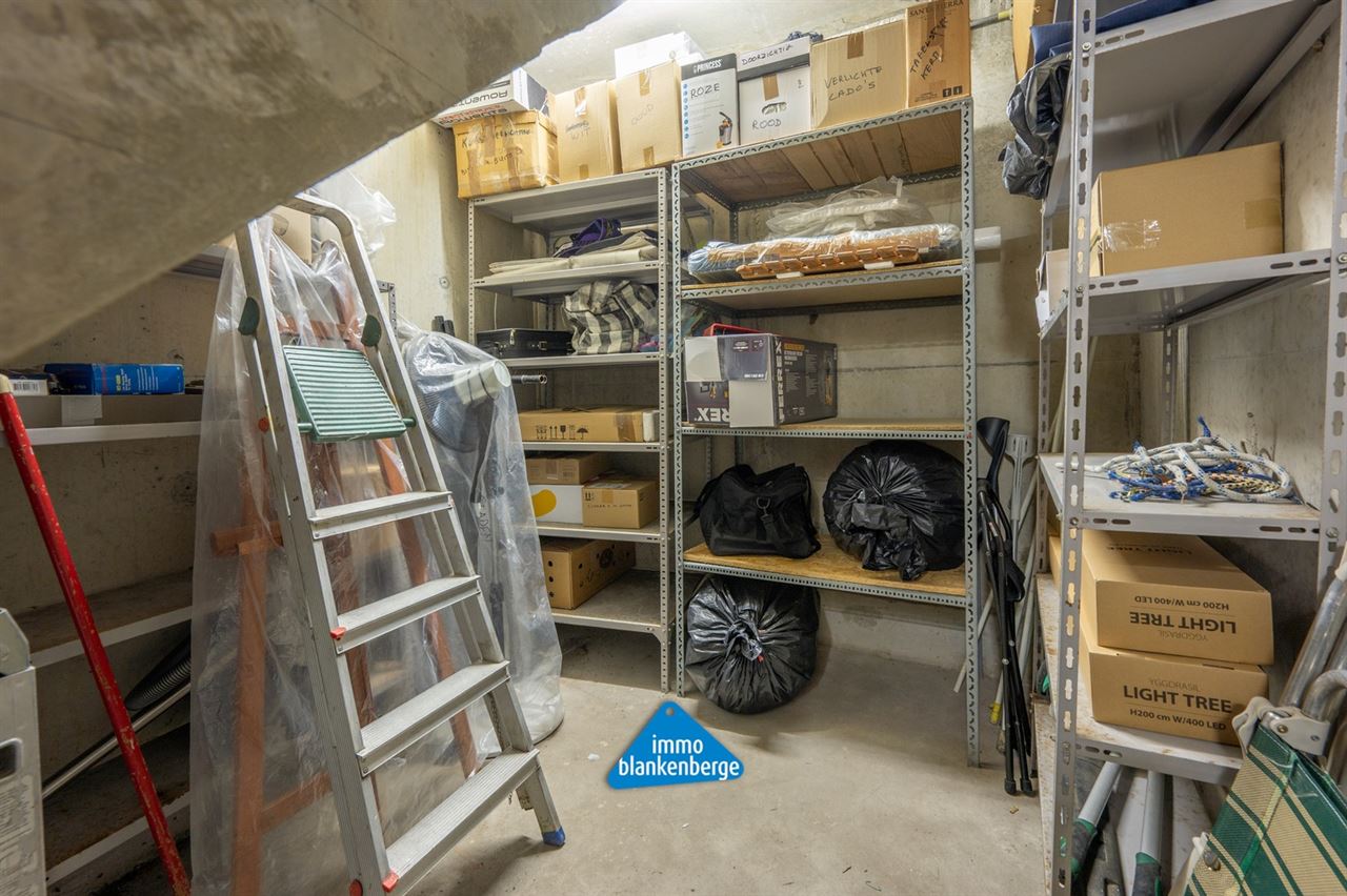 14 ruime kelders te koop in Residentie Spinnaker aan de jachthaven van Blankenberge