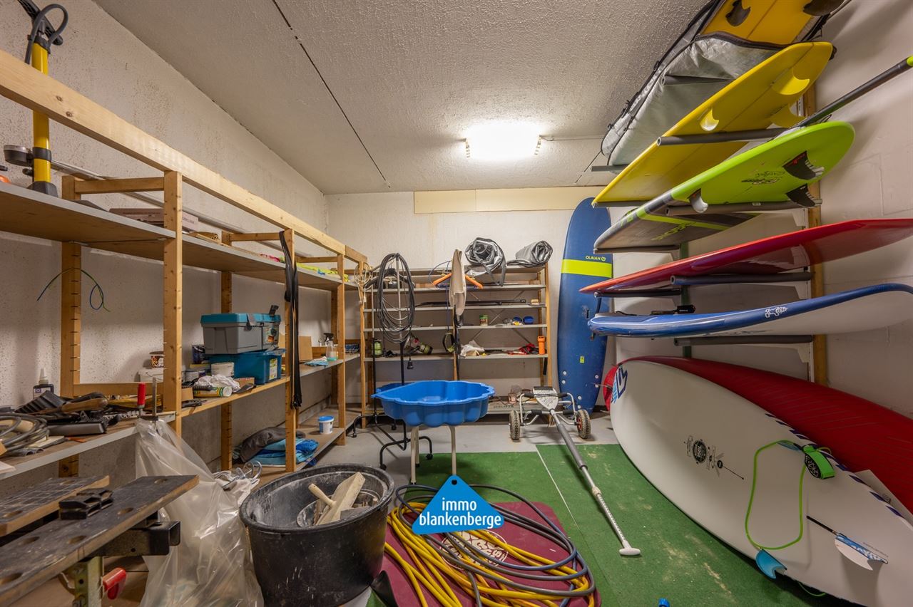14 ruime kelders te koop in Residentie Spinnaker aan de jachthaven van Blankenberge