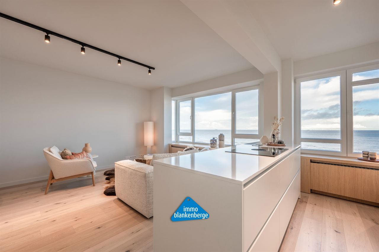 Luxueus appartement met 3 slaapkamers op de Zeedijk in Blankenberge met adembenemend zeezicht