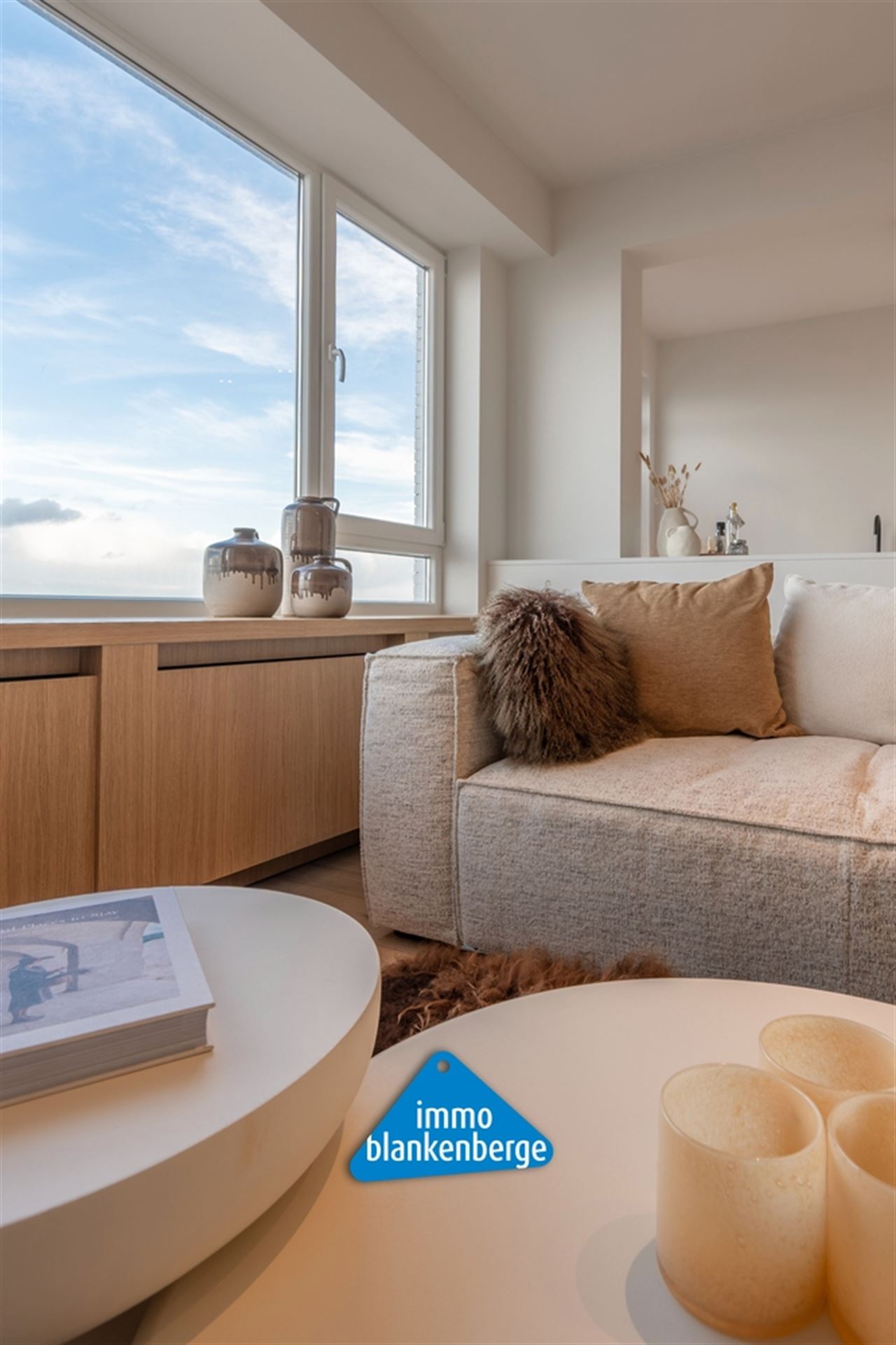 Luxueus appartement met 3 slaapkamers op de Zeedijk in Blankenberge met adembenemend zeezicht