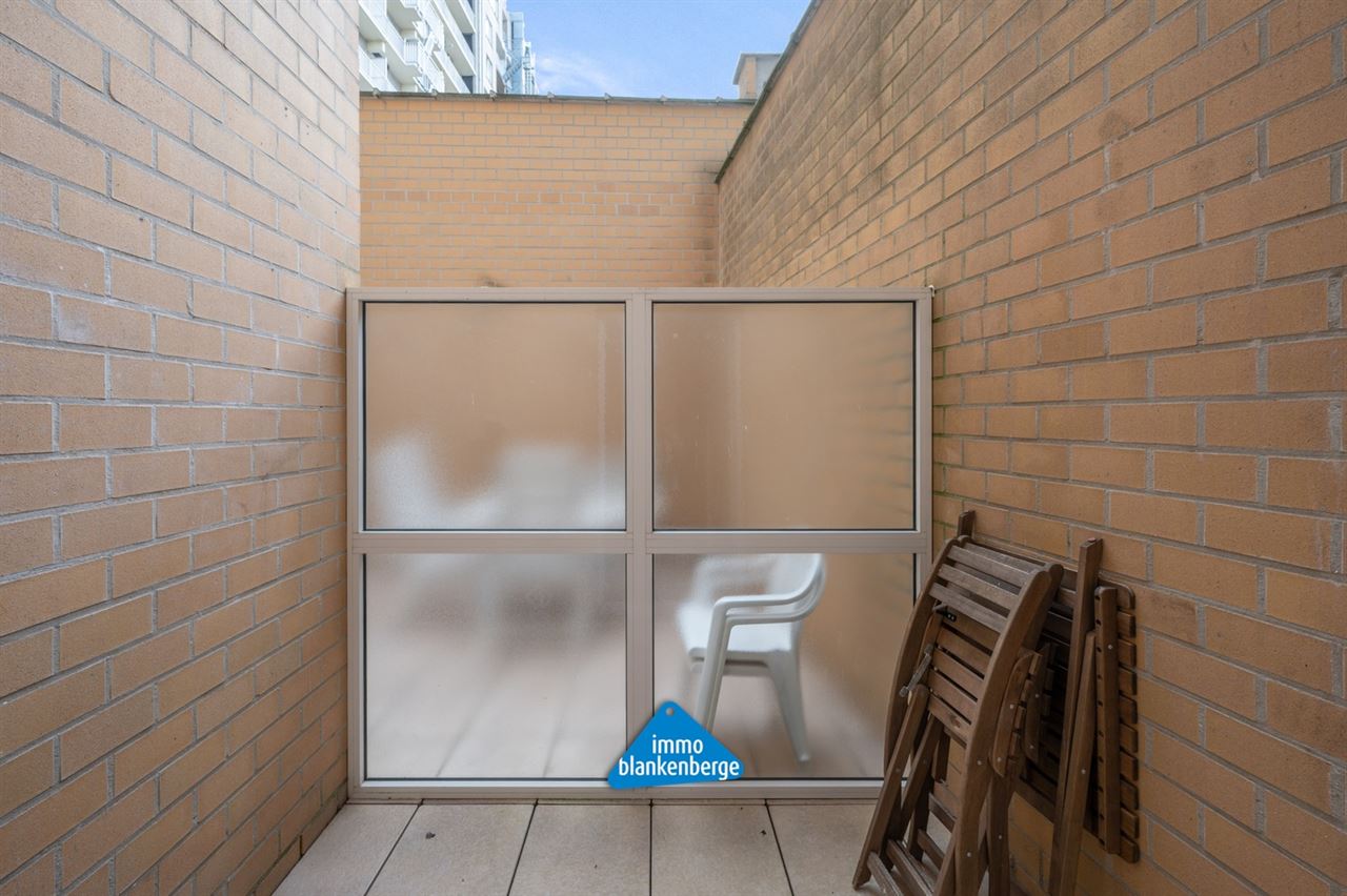 Instapklaar gemeubeld éénslaapkamerappartement op topligging aan de zee in Blankenberge