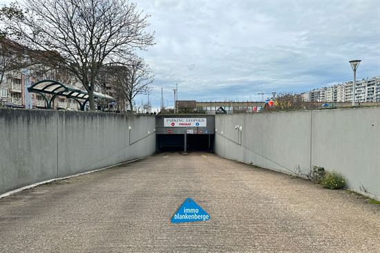 Gesloten garagebox te koop nabij de Grote Markt onder het Leopoldpark aan de Tennis - Mini Golf - Paravang
