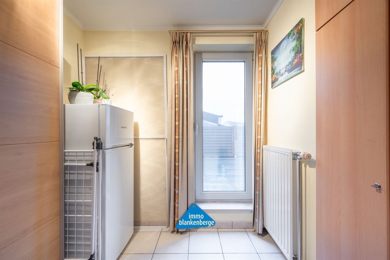 Lichtrijk hoekappartement met een zuidgericht terras (+/- 20m²) in het centrum van Blankenberge