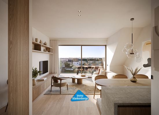 1 slaapkamer appartement met 2 ruime terrassen