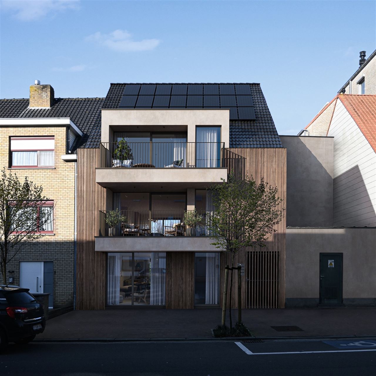 2 Slaapkamer appartement met een ruime tuin