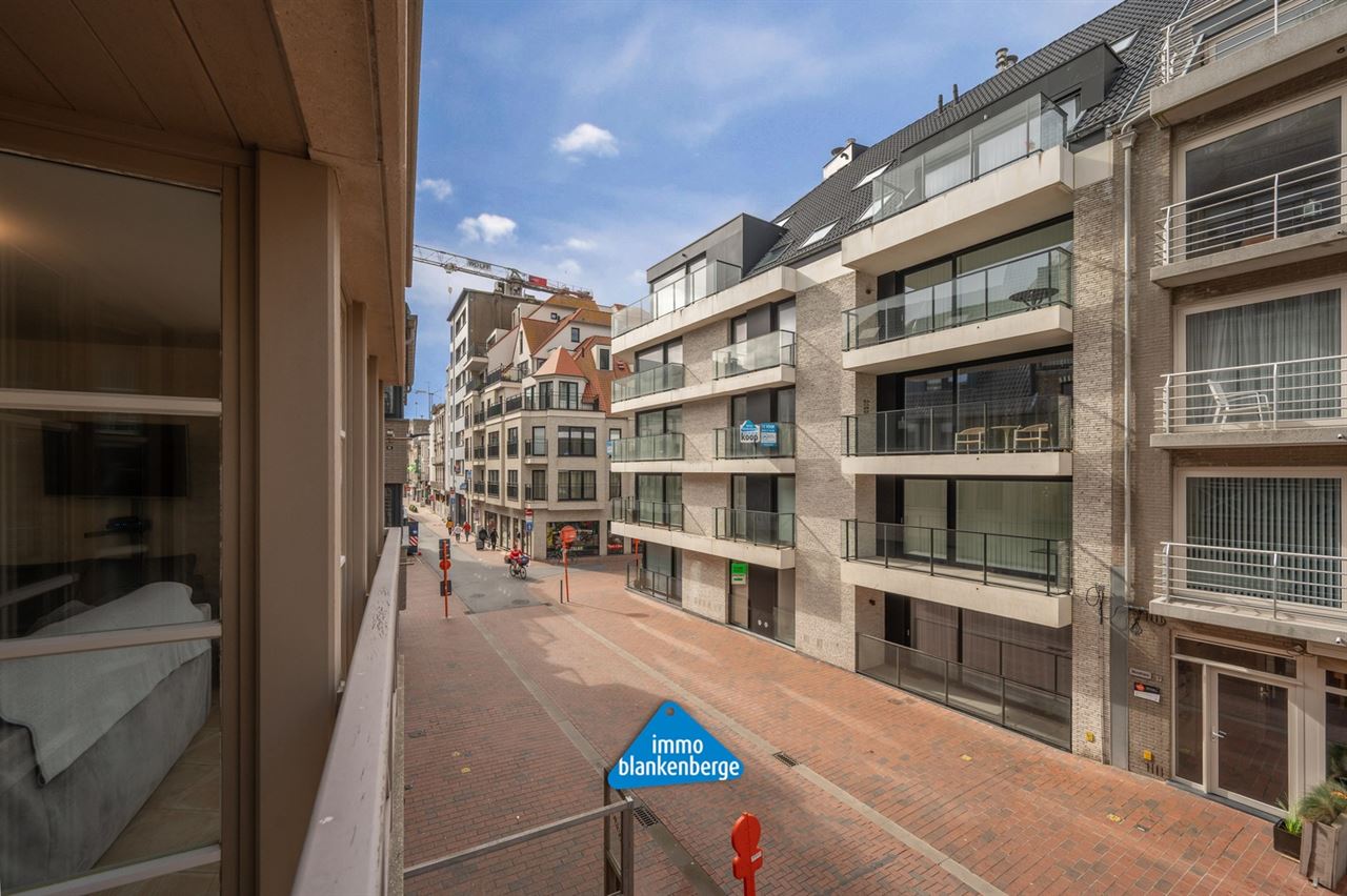 Instapklaar gemeubeld éénslaapkamerappartement op topligging aan de zee in Blankenberge