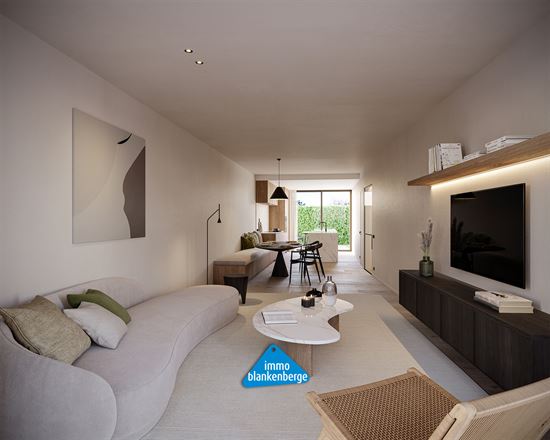 Gelijkvloerse 2 slaapkamer appartement met tuin