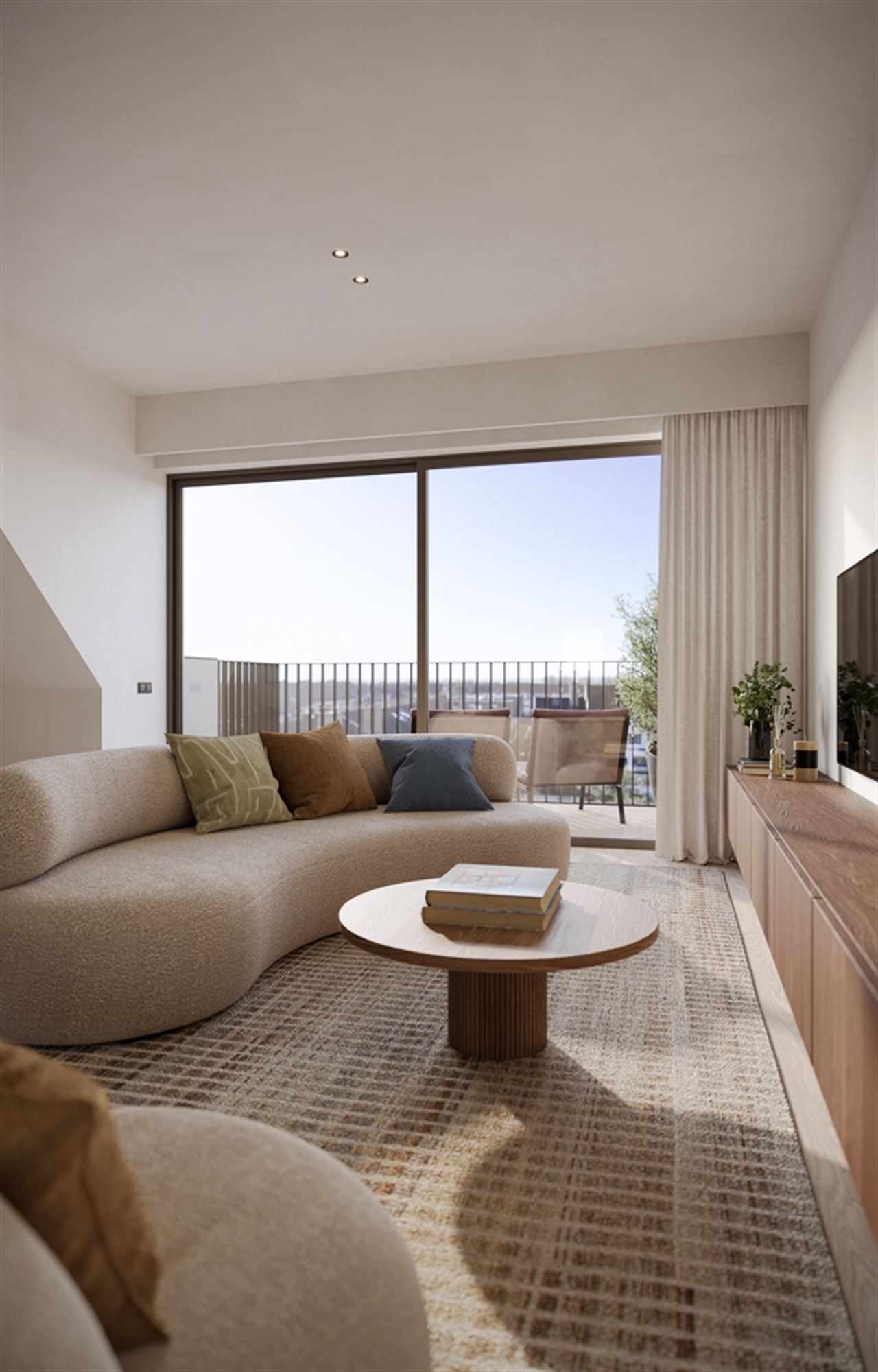 Exclusief duplex 2 slaapkamer appartement