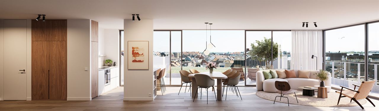 Appartement met Twee Slaapkamers en Terras