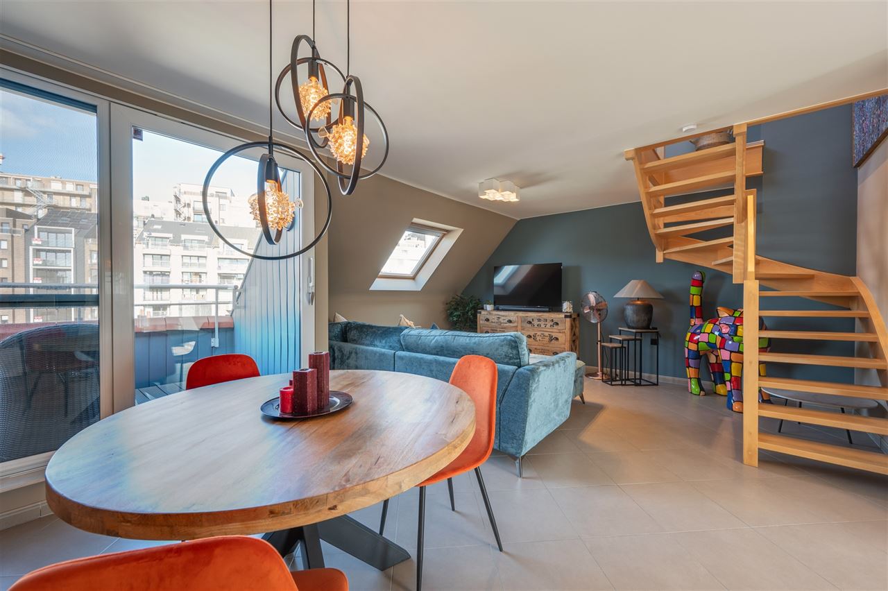 Ruime en stijlvolle duplex met terras en open zicht