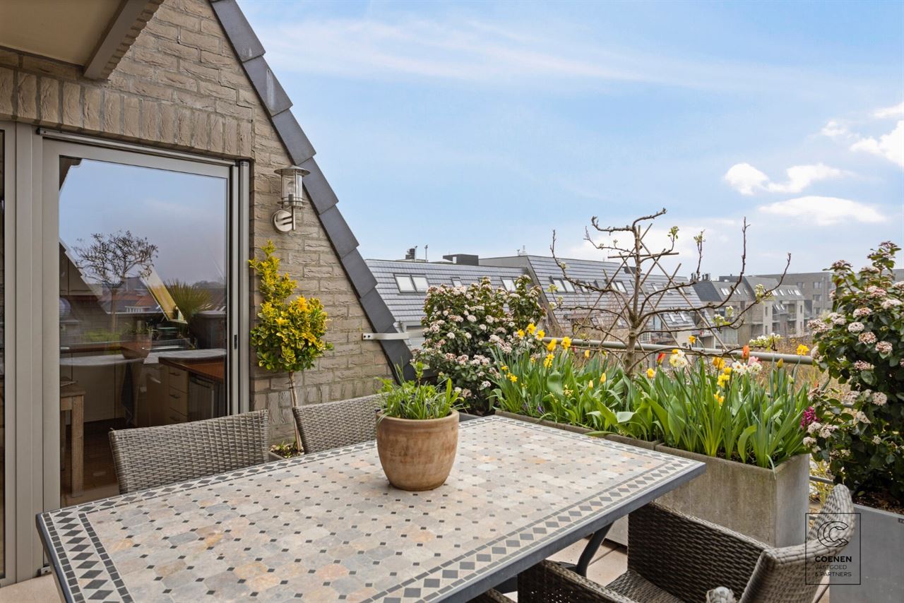 Ruim en stijlvol appartement van 146m² met zonnig terras in Lier!
